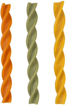 GARDEN BITES FRUITY DENTAL SWIRLS ΜΙΚΤΑ ΧΡΩΜΑΤΑ 16cm / 18g