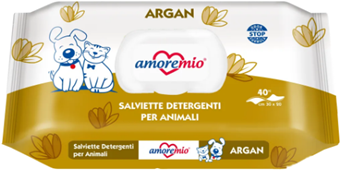 40 WET WIPES FOR DOGS ARGAN 30x20cm