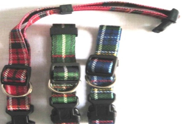 DOG COLLAR TARTAN