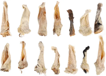NATURE SNACK LAMB EARS WITH FUR 200G