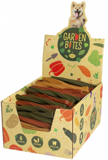 GARDEN BITES DENTAL TWISTERS БОЛЬШОЙ ДИСПЛЕЙ 16см